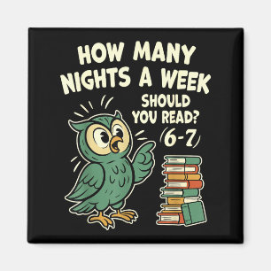 Wie viele Nächte pro Woche sollten Sie lesen_ 6–7 Magnet