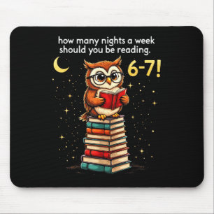 Wie viele Nächte pro Woche sollten Sie lesen_ 6–7  Mousepad