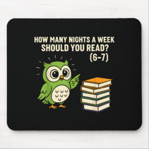 Wie viele Nächte pro Woche sollten Sie lesen_ 6–7 Mousepad