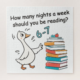Wie viele Nächte pro Woche sollten Sie lesen 6-7 Puzzle