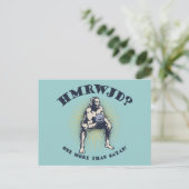 Wie viele Reps? Postkarte (Stehend Vorderseite)