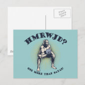 Wie viele Reps? Postkarte (Vorne/Hinten)