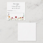 Wie viele sind in der Jar Shower Game Card? Begleitkarte (Vorne/Hinten)