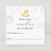Wie viele sind in der Jar Shower Game Enclosure Ca Begleitkarte (Vorderseite)