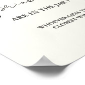 Wie viele SPrinkler im Jar Baby Shower Game Poster (Ecke)