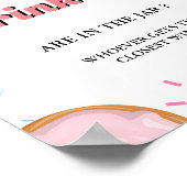 Wie viele SPrinkler im Jar Baby Shower Game Poster (Ecke)