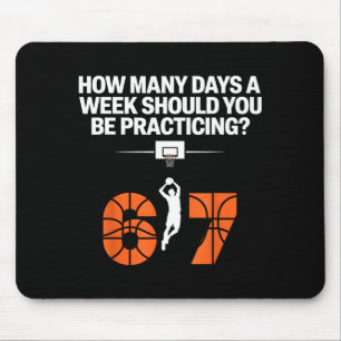 Wie viele Tage Lustig 67 Meme Basketballtraining Mousepad