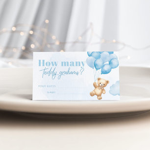 Wie viele Teddy-Grahams sind in der blauen Dose Begleitkarte