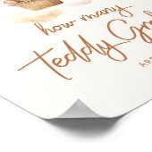 Wie viele Teddygrahams sind im Glas? Poster (Ecke)