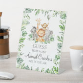 Wie viele Tierkräcker im Glas Safari-Duschgel Sockelschild (In SItu)