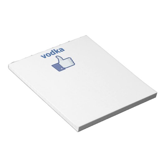 WIE Vodka Notizblock (angewinkelt)