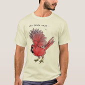 Wie Vogelwellen-Kardinal T-Shirt (Vorderseite)