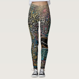 Wie wäre es mit "ChromaDream Leggings: Ein Kaleido Leggings
