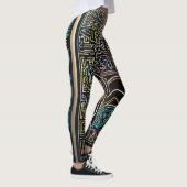 Wie wäre es mit "ChromaDream Leggings: Ein Kaleido Leggings (Rechts)