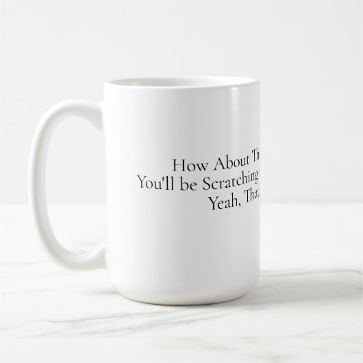 Wie wäre es mit diesem Becher Kaffeetasse (Links)