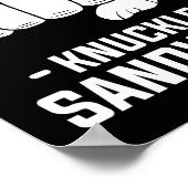 Wie wäre es mit einem Knuckle Sandwich Boxing Boxe Poster (Ecke)