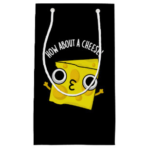 Wie wäre es mit einem lustigen Käse-Kuss-Puns Dark Kleine Geschenktüte