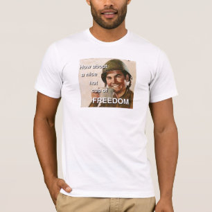 Wie wäre es mit einer schönen heißen Tasse FREIHEI T-Shirt