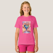 Wie wäre es mit "Forever Love: Mother-Child Heart  T-Shirt (Vorne ganz)