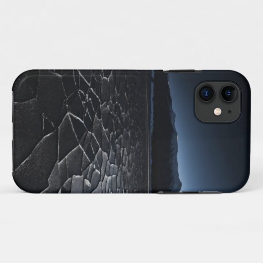Wie wäre es mit "Frosty Noir: iPhone Case (Rückseite (Horizontal))