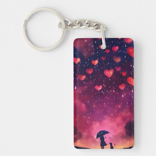 Wie wäre es mit "Garnet Liebe Shower Key Chain" od Schlüsselanhänger (Vorderseite)