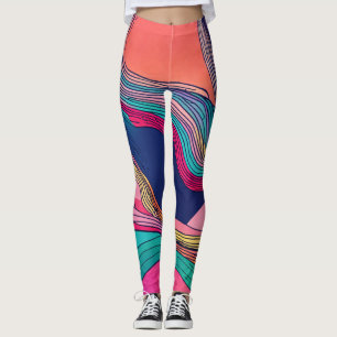 Wie wäre es mit "Kaleidoskop-Spektrum: Multicolor Leggings