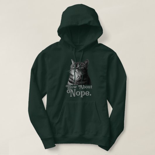 wie wäre es mit keinem sarkastischen hoodie (Design vorne)