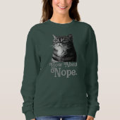 wie wäre es mit keinem sarkastischen sweatshirt (Vorderseite)