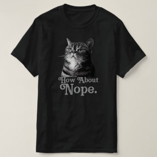 wie wäre es mit keinem sarkastischen T-Shirt
