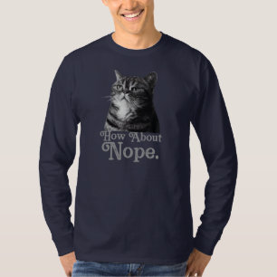 wie wäre es mit keinem sarkastischen T-Shirt