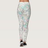 Wie wäre es mit "Leuchtende Threads: Strahlung in Leggings (Rückseite)