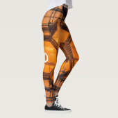 Wie wäre es mit "Mandarine Dream Leggings: Vibrant Leggings (Rechts)