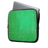 Wie wäre es mit "MintGlow: Light Green Laptop Case (Vorderseite Links)