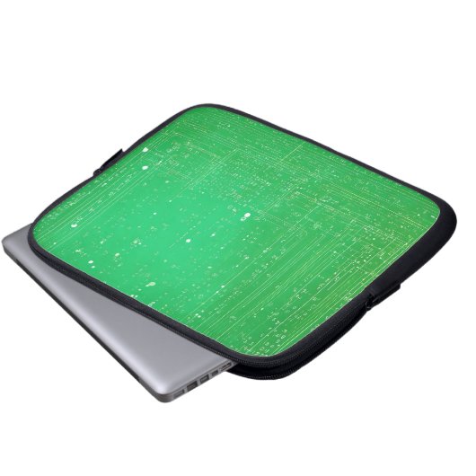 Wie wäre es mit "MintGlow: Light Green Laptop Case (Vorne Knopf)