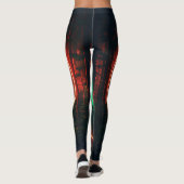 Wie wäre es mit "Mitternacht Aurora Leggings: Nigh Leggings (Rückseite)