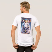 Wie wäre es mit "Roaring in Style"? Der ultimative Tri-Blend Shirt (Rückseite voll)