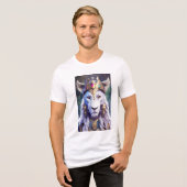Wie wäre es mit "Roaring in Style"? Der ultimative Tri-Blend Shirt (Vorderseite voll)