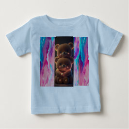 Wie wäre es mit "Teddy Liebe: Baby T - Shirt mit A