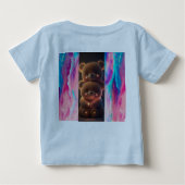 Wie wäre es mit "Teddy Liebe: Baby T - Shirt mit A (Rückseite)