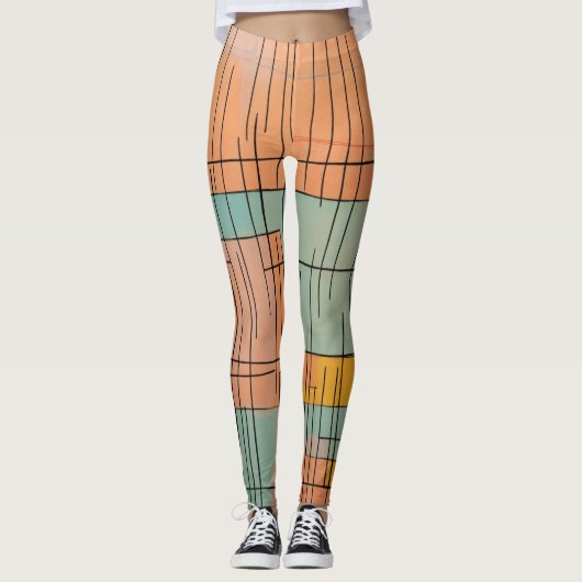 Wie wär's mit "Citrus Sketch: Frauen Leggings (Vorderseite)