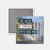 Wie Wasser formloser Kühlschrank Magnet (Vorderseite/Rückseite)