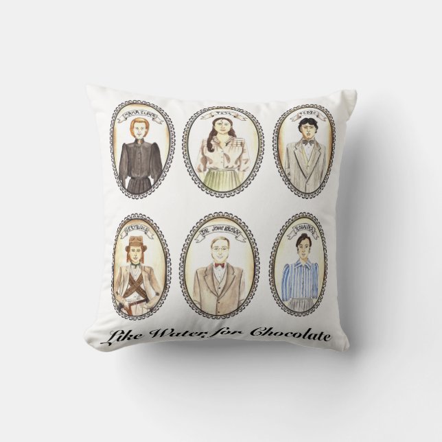 Wie Wasser für Schokolade Kissen (Vorderseite)