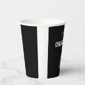 wie Weihnachtsbaum-Weihnachten beleuchtet Pappbecher (Rechts)