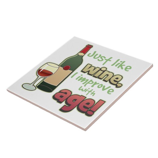 Wie Wein verbessern Sie mit Alters-dekorativer Fliese (Seite)