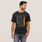 Wie weit in der Zeit James Webb Telescope sieht T-Shirt (Vorne ganz)