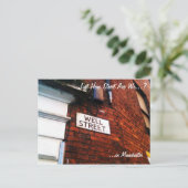Wie weit sind wir? postkarte (Stehend Vorderseite)