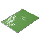 Wie werden Sie heute Notebook wachsen? Notizblock (Linke Seite)