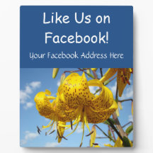 Wie wir auf Facebook Counter Retail Service Signs