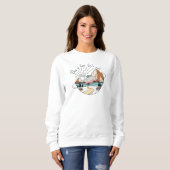 Wie wir Camp Life Happy Camper Sweatshirt rollen (Vorne ganz)