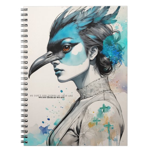 Wie wir Dinge sehen | Notebook-Journal Notizblock (Vorderseite)